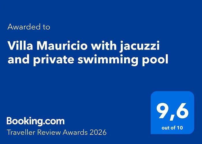 Mauricio With Jacuzzi And Private Swimming Pool Villa